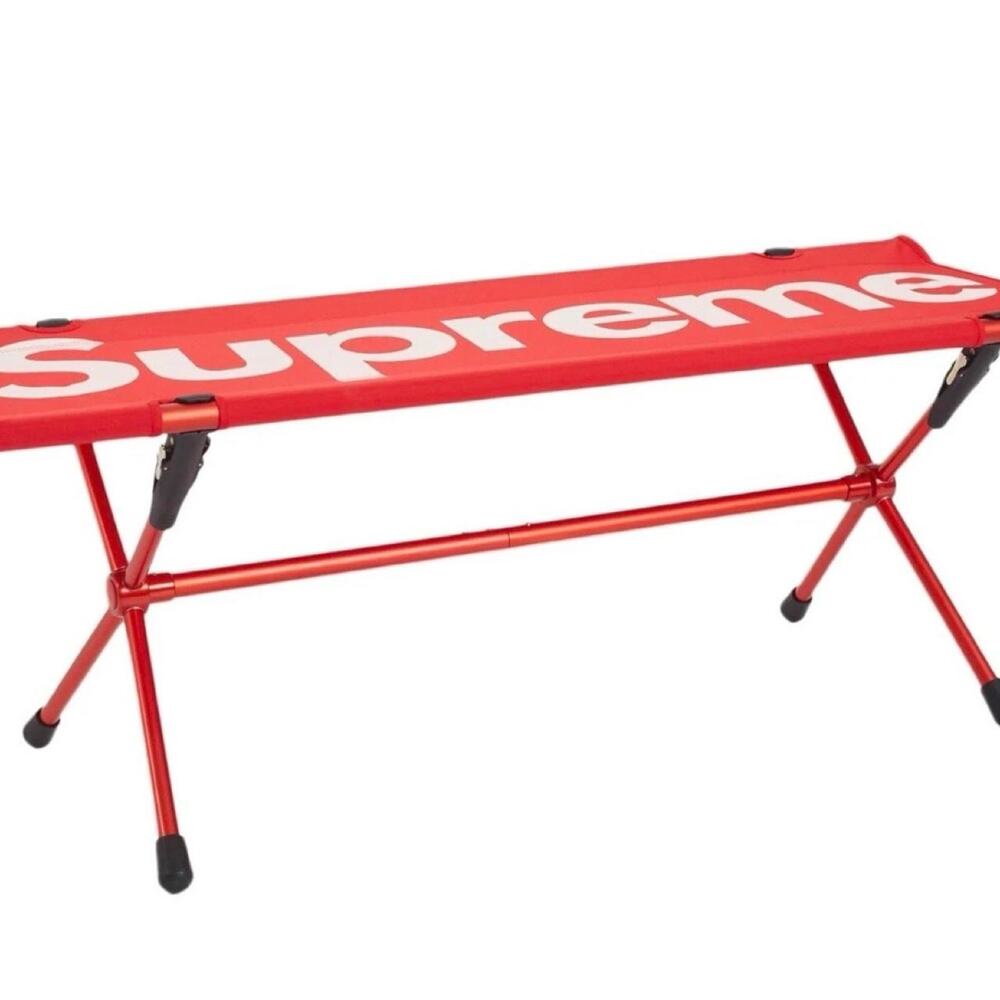 Supreme x Helinox Bench One "Red"